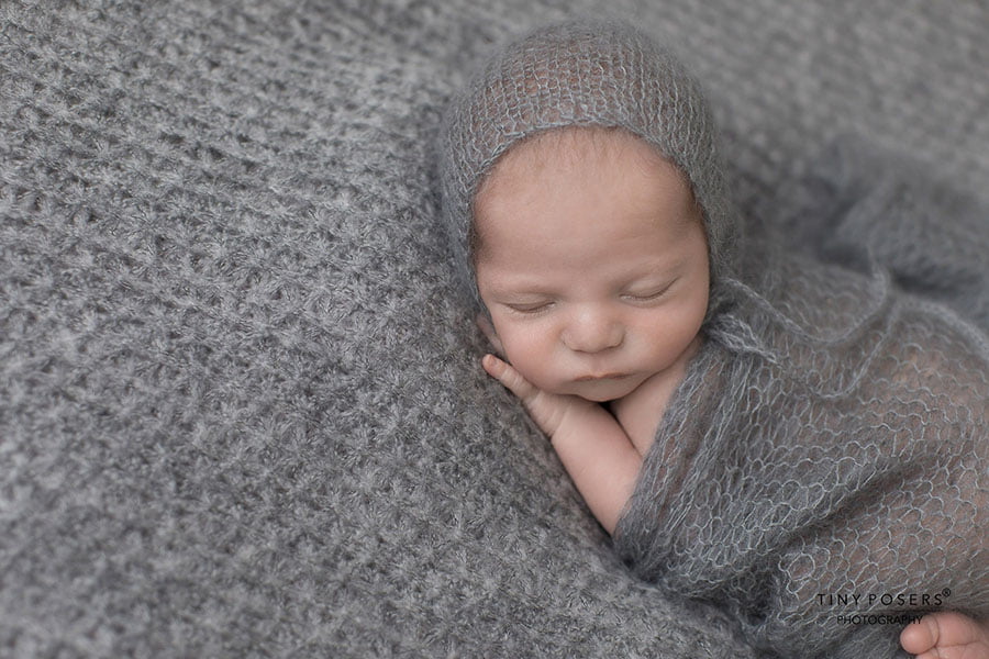 1PC Newborn Baby Boy Girl Mohair Wrap Knit Photography Prop Baby Photo XJ