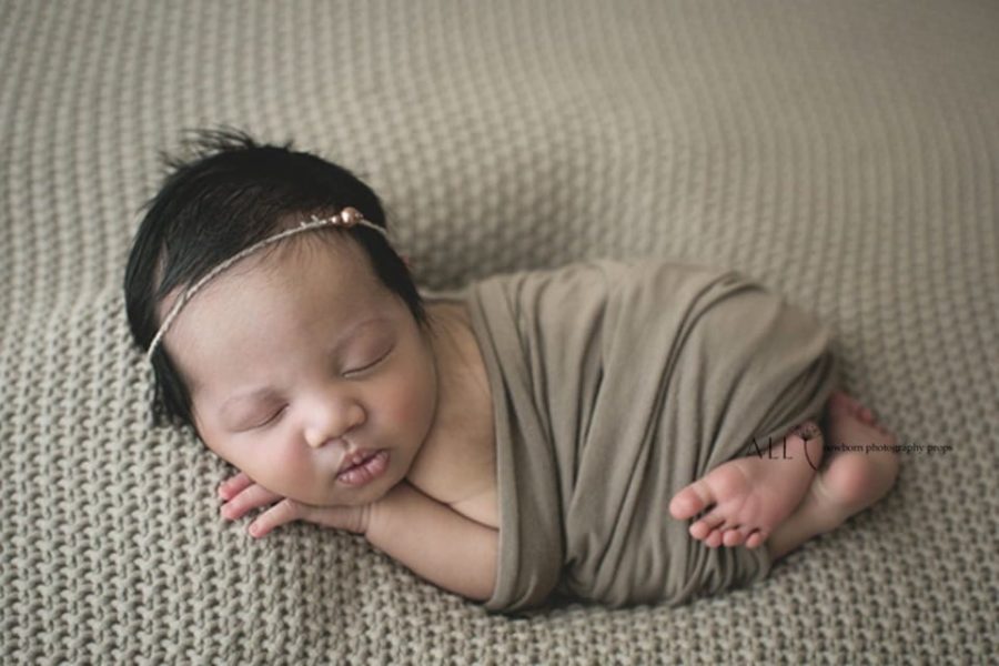 photography prop all newborn props super soft stretch jersey knitted wrap brown chocolate