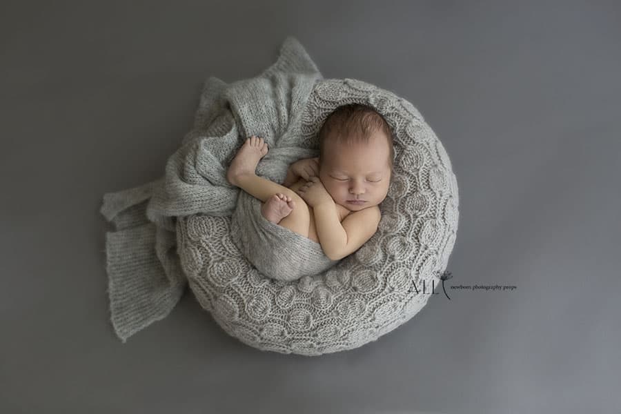 newborn photography cushion