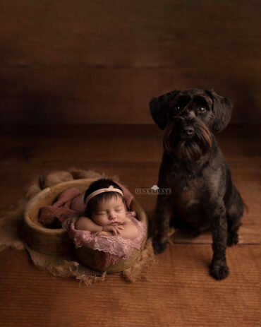 baby-wraps-for-newborn-girl-photography-shoot-dusty-pink-europe