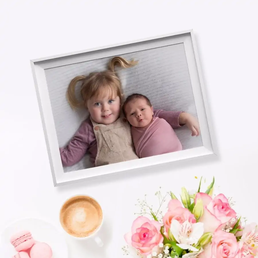 Siblings photo-shoot.  Your clients will definitely want this printed and framed!