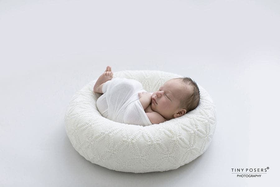 Posing Ring for Newborn - 'Create-a-Nest'™ Ralph white boy girl baby photography props for sale