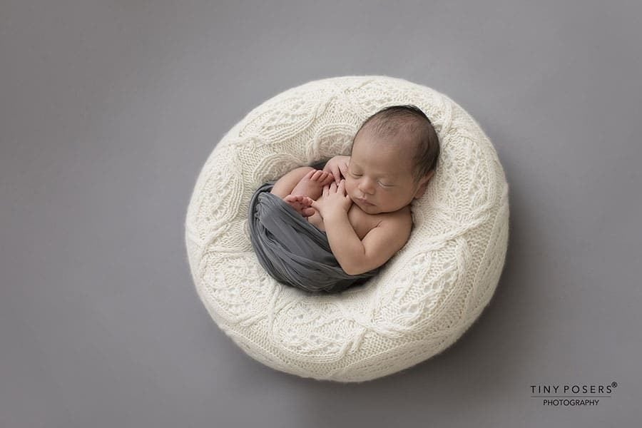 Baby Posing Prop - 'Create-a-Nest'™ Harrison white perfect posie eu