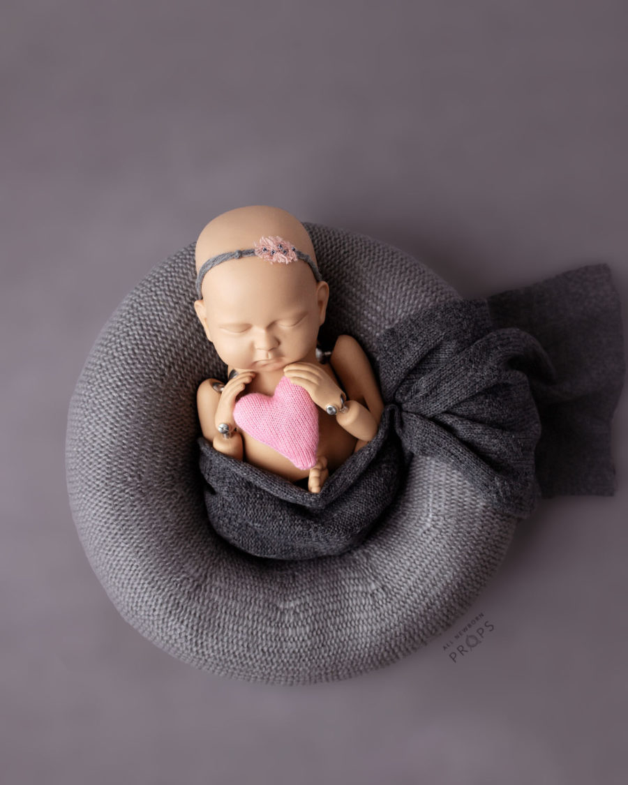 newborn-photo-props-girl-set-poser-swaddle-hat-toy-heart-europe