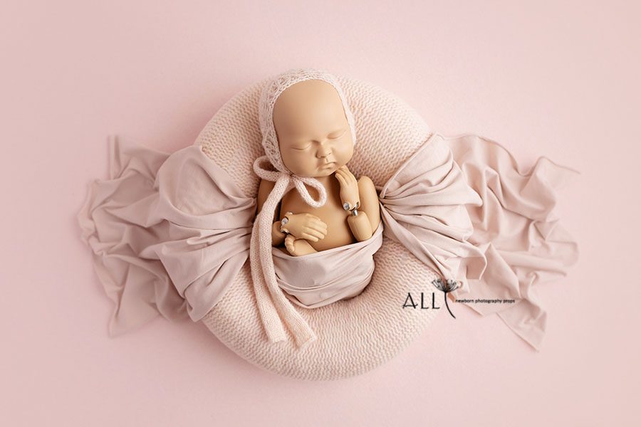 Baby Girl Photography Prop Set – Donna/Molly (Blush)