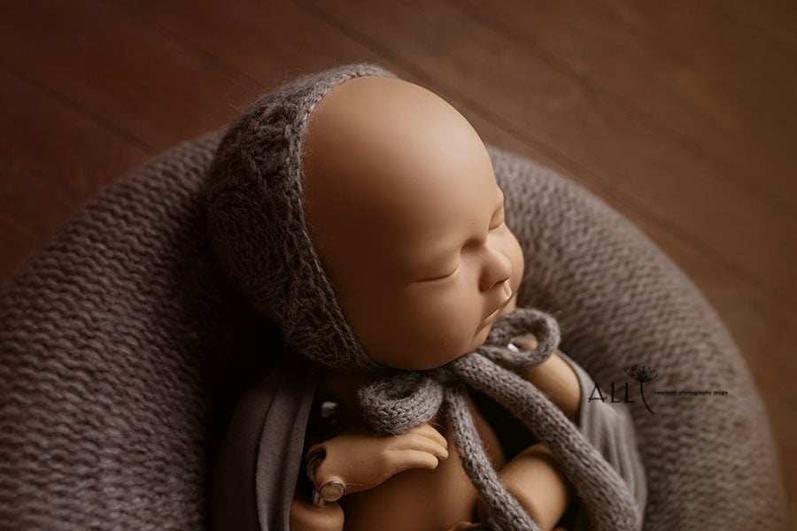 newborn photo props posing ring hat wrap boy girl
