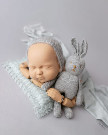 infant-photo-props-set-posing-fabric-wrap-pillow-hat-bunny-europe