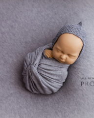 Photoshoot Props for Baby Boy Set - Knit Textured Wrap all newborn props europe