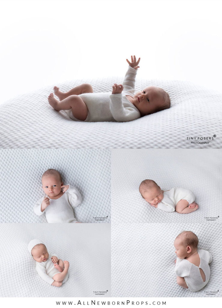Props for Newborn Photography: posing bean bag