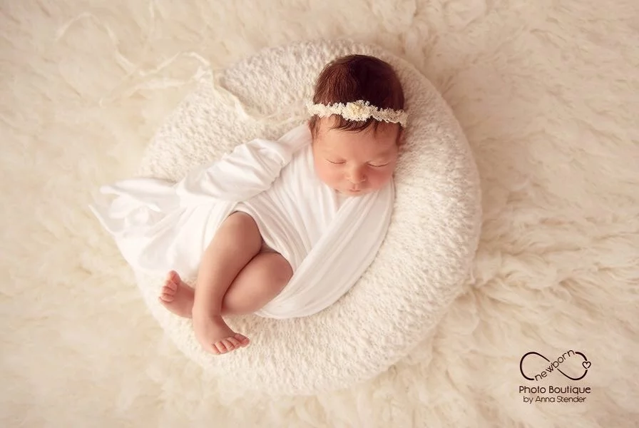 newborn poser girl photography props