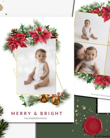 Christmas-Card-Photoshop-Template-Merry-Bright