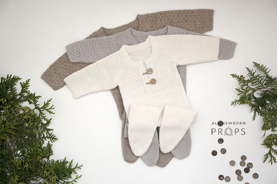 newborn-photography-outfits-knitted-sleepers-boy-girl-photoshoot-props-eu