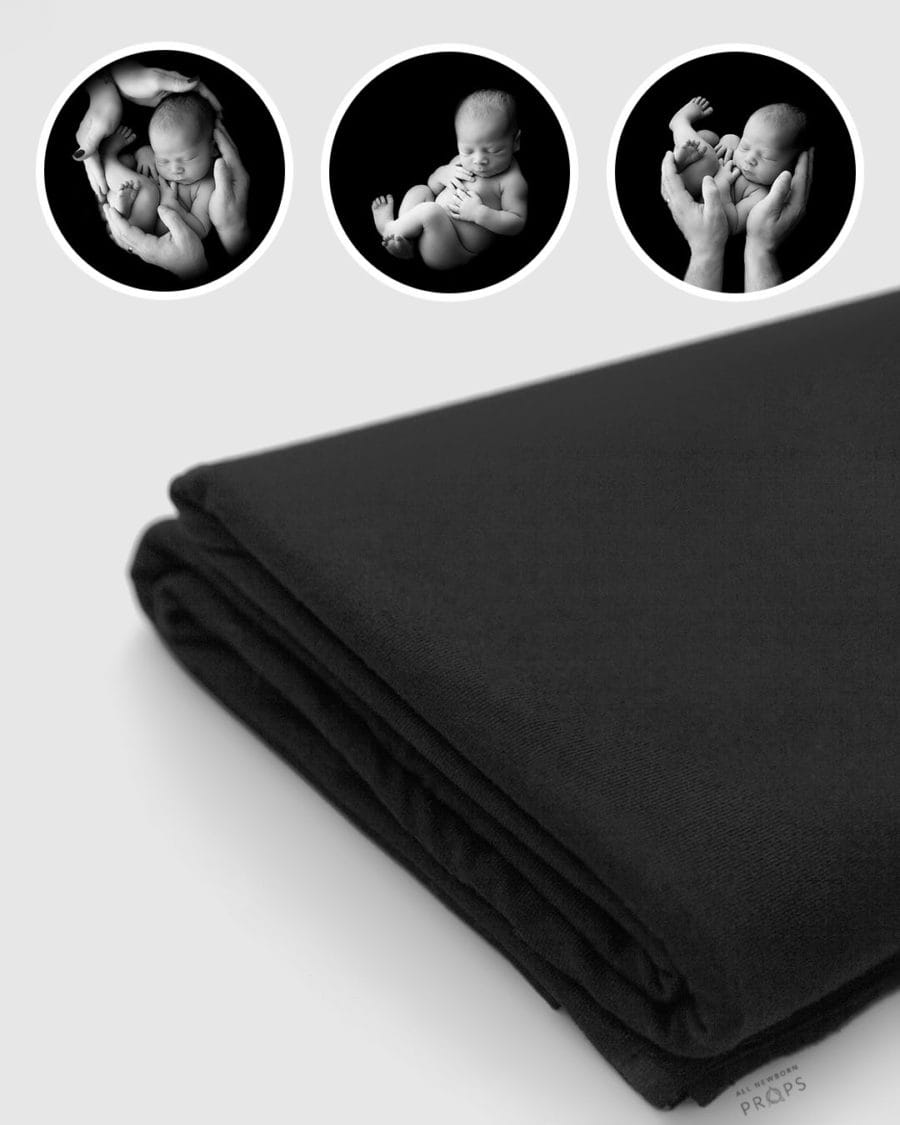 Blanket-for-Newborn-Photography-black-backdrop-Accessoire-für-das-Babyposing-europe