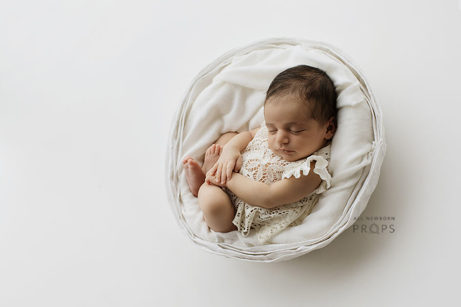 Studio-Photography-Props-Girl-set-bowl-outfit-headband-white-newbornprops-eu