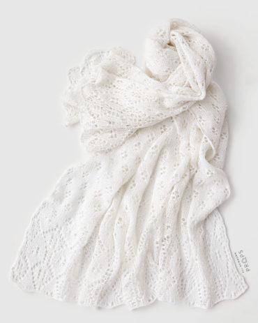 Newborn-Baby-Blanket-Shawl-Layer-knitted-lacy-wrap-white-cream-photography-props-boy-girl-europe