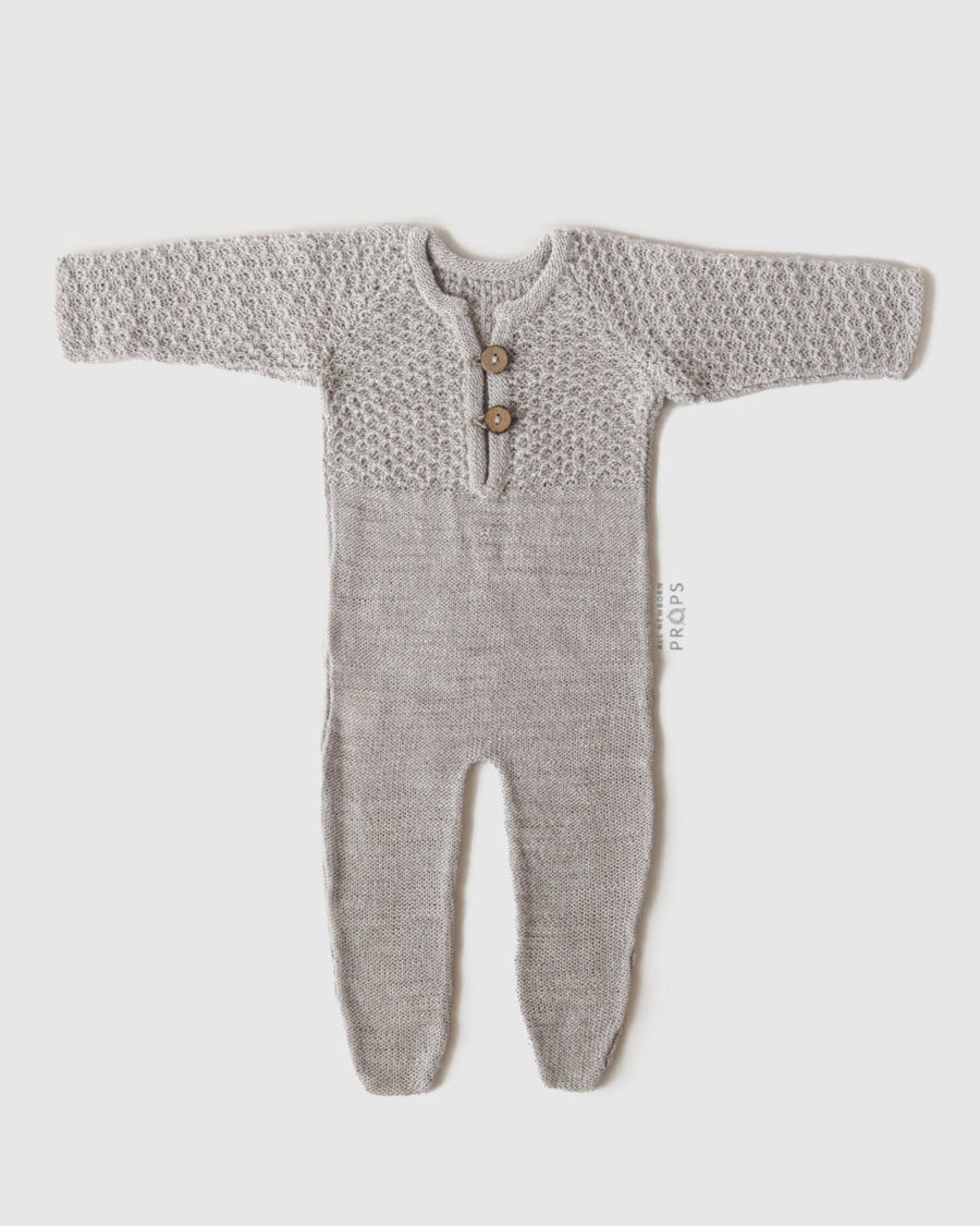 Newborn-Photography-Outfits-Knitted-boy-clothing-props-grey-europe