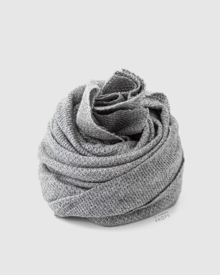 Knit-Textured-Wrap-for-Newborn-boy-Photoshoot-props-swaddle-grey-eu
