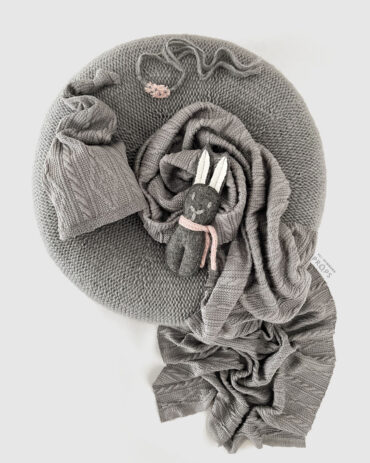 Newborn-Photography-Props-matching-Set-boy-posing-nest-swaddle-hat-bunny-headband-grey-europe