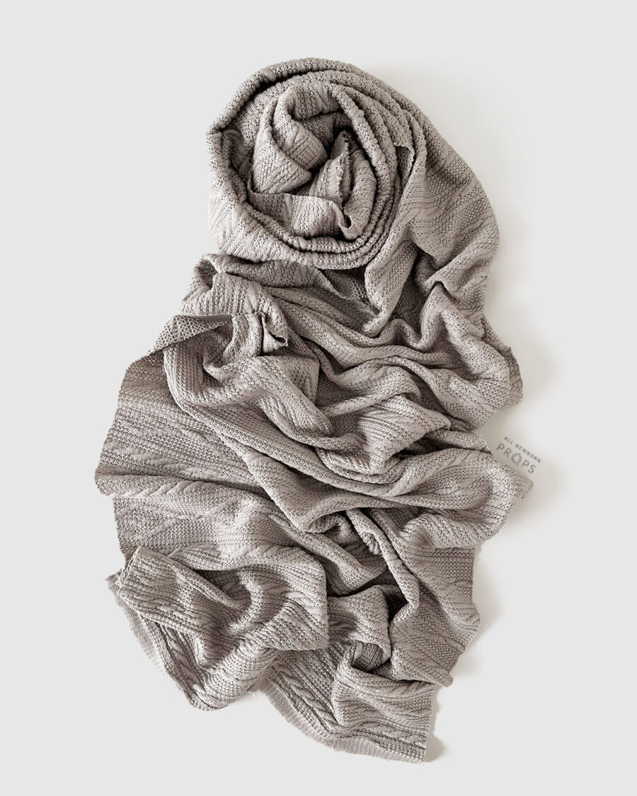 stretch-knit-swaddle-for-newborn-boy-photography-autumn-grey-textured-europe