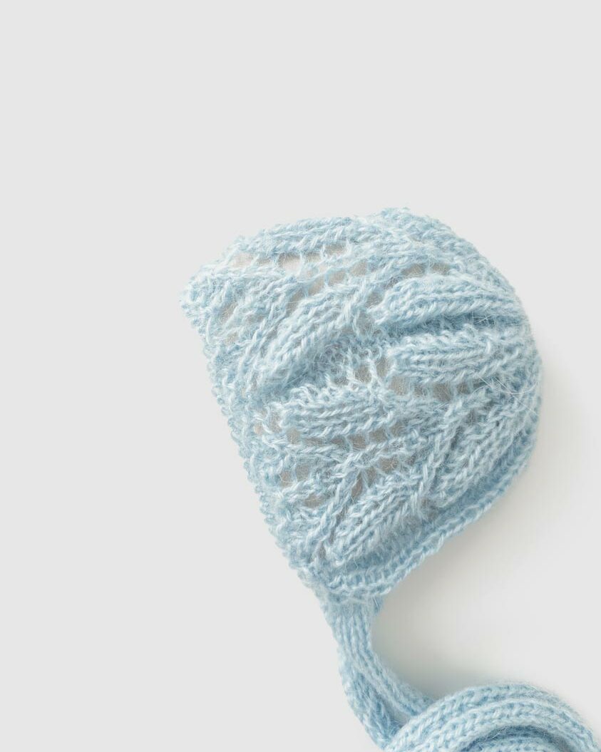newborn-bonnet-photo-props-boy-vintage-knitted-polar-blue-europe