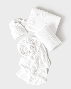 baby-photoshoot-props-set-beanbag-fabric-wrap-hat-headbnd-pillow-minimal-white-boy-girl-europe
