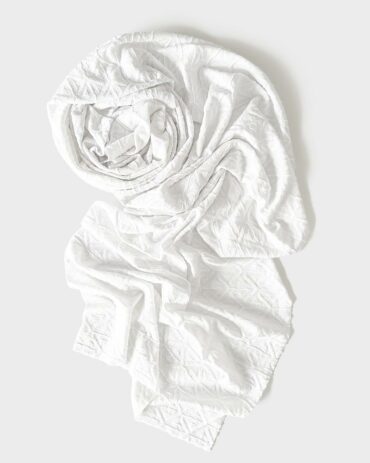 Fabric Wrap for Newborn Photography - Natan (White)